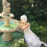 August Unicorn Cloud Ruffle Fairy Dress