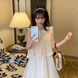 [Rose Candy] 花咲く午后 The Blooming Noon 2 in 1 Mini Dress