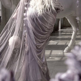 Blood Supply Moonlight Spirit Fairy Mermaid Tail Midi Skirt