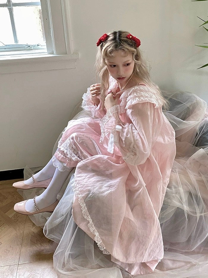 Get trendy with [August Unicorn] Silk Dreamland Robe Dress - Dresses available at Peiliee Shop. Grab yours for $160 today!