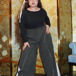 Get trendy with [Curve Beauty] Reflective Leisure Sports Pants -  available at Peiliee Shop. Grab yours for $47 today!