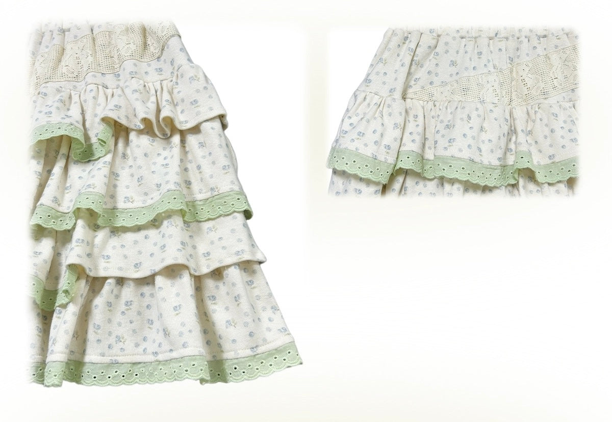 Get trendy with [Rose Island] Lil Spring Tinker Bell Crop Top Skirt Set - Dress available at Peiliee Shop. Grab yours for $29 today!