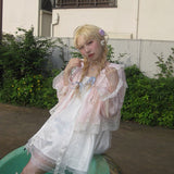 August Unicorn Doll Core Silk Blouse