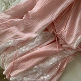 [Maßgeschneidert] Sakura Cottage Handgemachtes Baumwollkleid