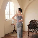 Get trendy with Butterfly waltz whisper floral midi dress - Dress available at Peiliee Shop. Grab yours for $38 today!