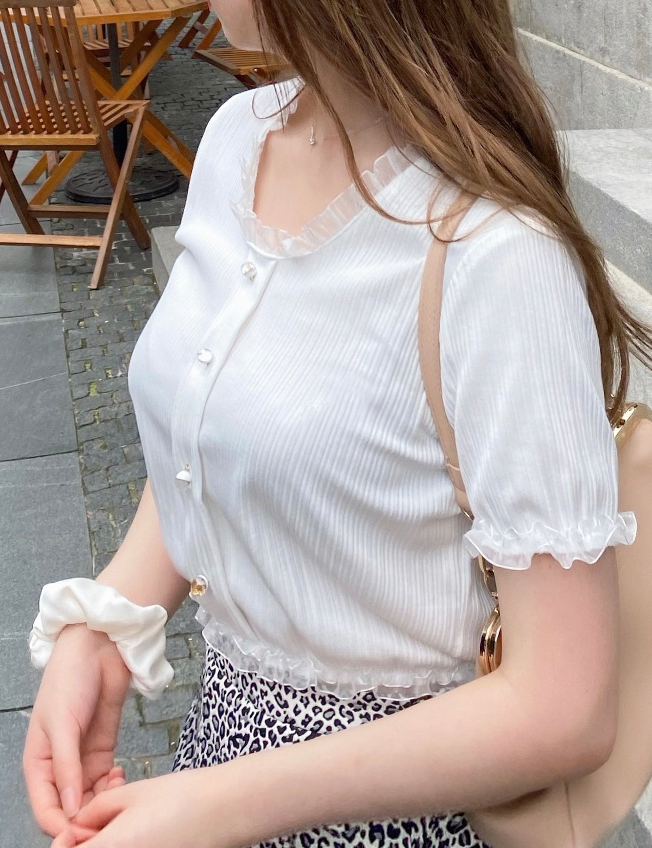 Get trendy with [SALE] Ice creamy crop top shirt - Dresses available at Peiliee Shop. Grab yours for $14 today!