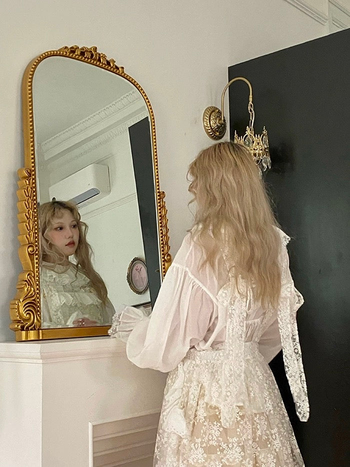 Get trendy with [August Unicorn] Embroidered Lace Princess Dress - Dresses available at Peiliee Shop. Grab yours for $99 today!