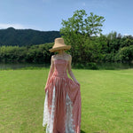 Get trendy with [SPOII UNOSA] Garden Dress Gingham Midi Dress Gown -  available at Peiliee Shop. Grab yours for $72 today!