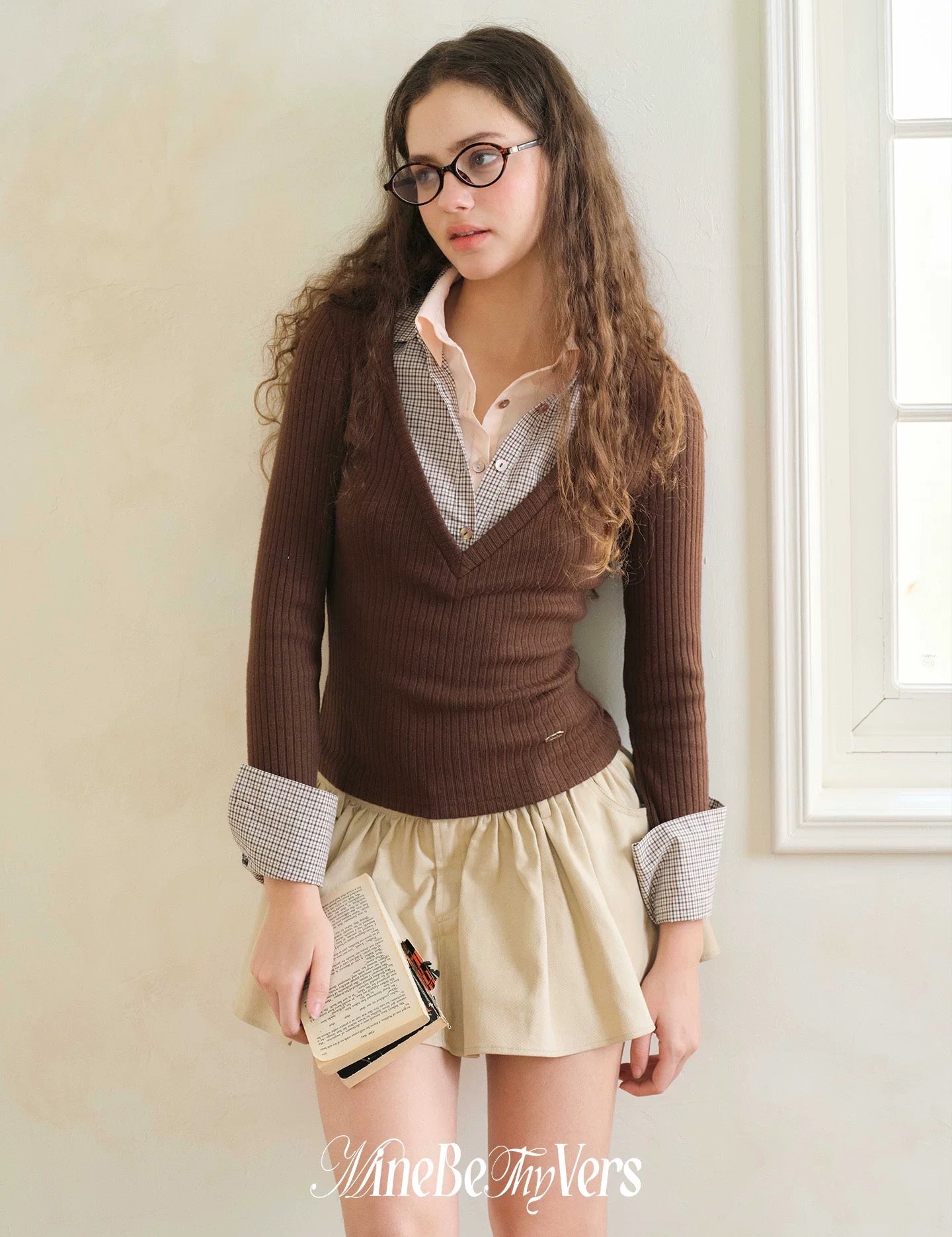 MineBeThyVers School Days 3 in 1 Sweater Knit Top