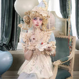 BloodSupply Happy Birthday Mousse Date Cream Lace Apron