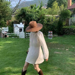 Get trendy with [Tailor Made] I will always love you handmade cotton dress -  available at Peiliee Shop. Grab yours for $98 today!