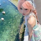 Rose Island Rose Mojitos Floral Tank Top