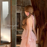 Get trendy with [Mummy Cat] Spring Sakura Rimantic Dress Set -  available at Peiliee Shop. Grab yours for $62 today!