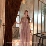 Get trendy with [Mummy Cat] Spring Sakura Rimantic Dress Set -  available at Peiliee Shop. Grab yours for $62 today!