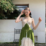 Get trendy with [SPOII UNOSA] Cottage Fairy Tale Lace Dress Holiday Dress Gown -  available at Peiliee Shop. Grab yours for $86 today!
