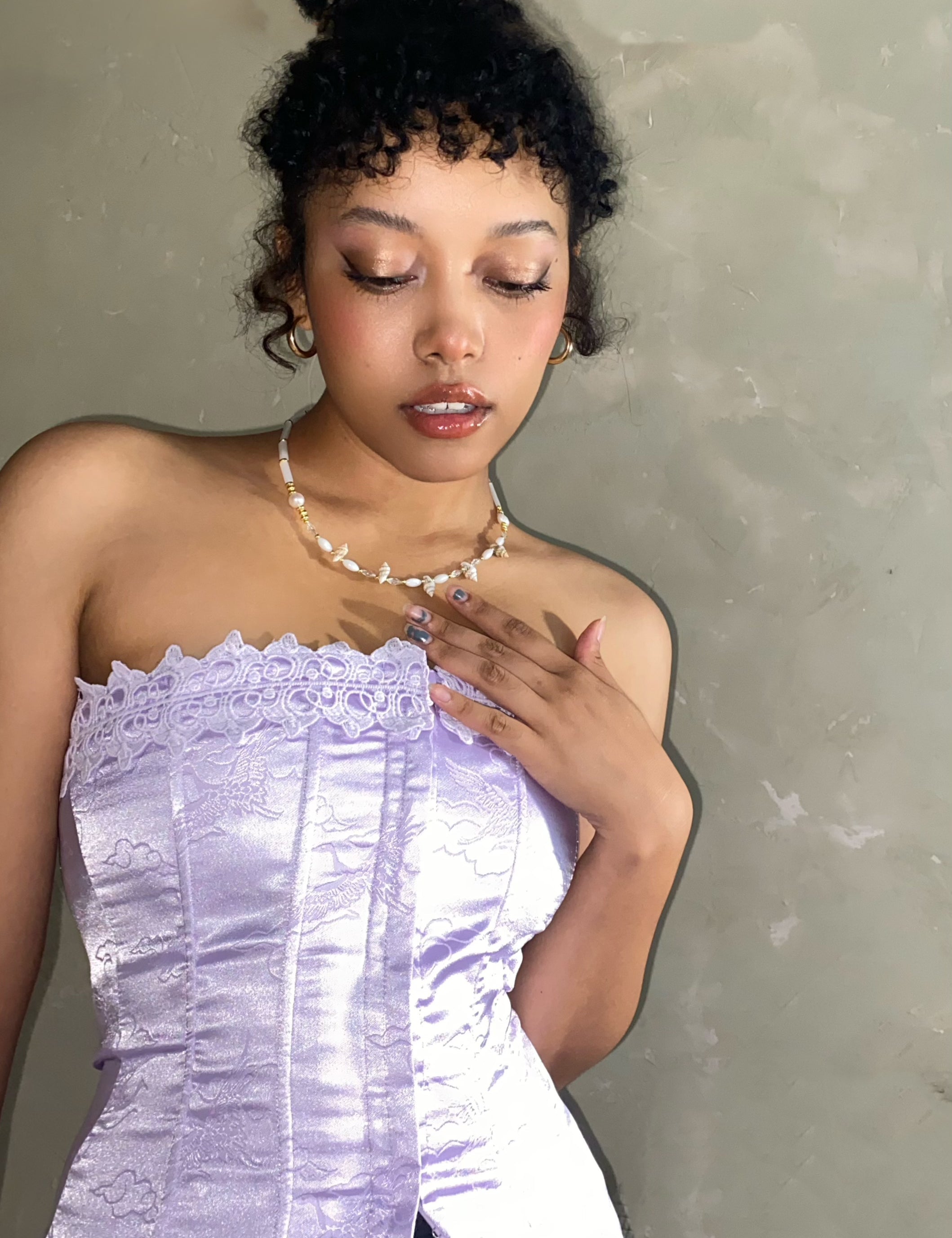 Get trendy with [Up To 2XL] Kofu No Tsuru Vintage Japanese Print Corset Top p -  available at Peiliee Shop. Grab yours for $49 today!