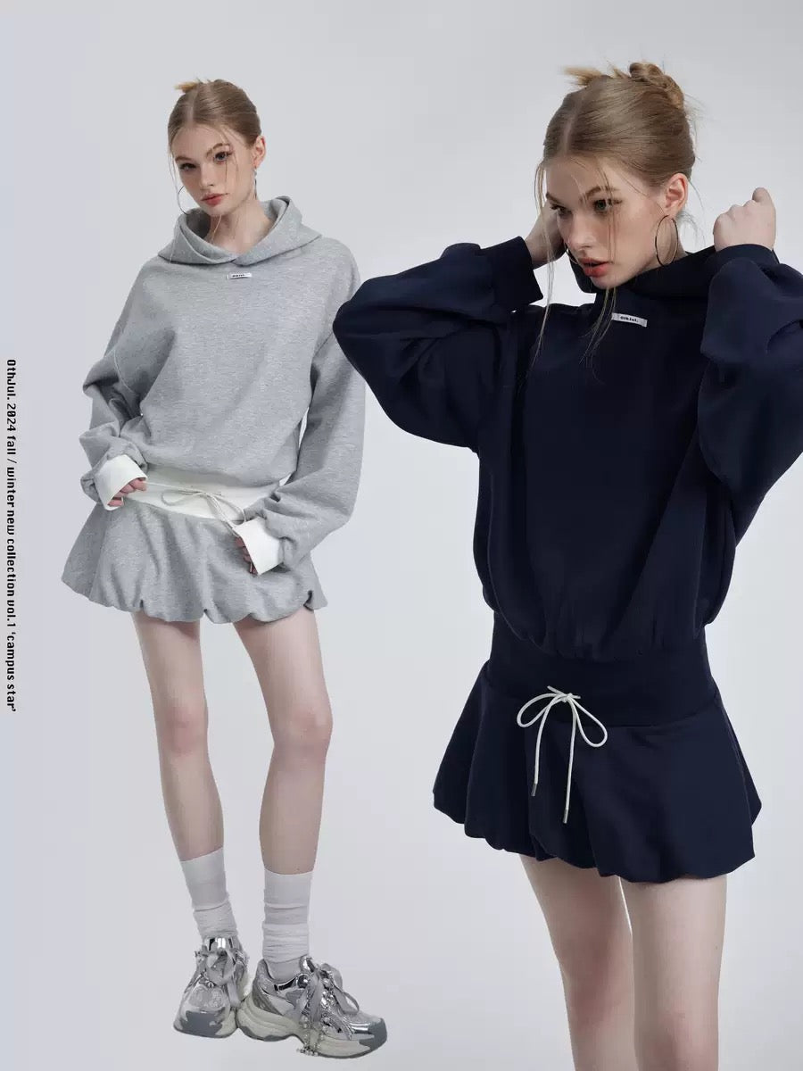 Get trendy with [Customizable] Back to school girl hoodie dress -  available at Peiliee Shop. Grab yours for $65 today!