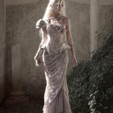 Blood Supply Moonlight Spirit Fairy Mermaid Tail Midi Skirt