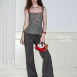 Get trendy with Self love baby - slim fit corset top - Shirts & Tops available at Peiliee Shop. Grab yours for $55 today!