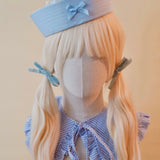 [Black Friday 2025] 本守造 • Handmade Sailor Girl’s Hat Blue