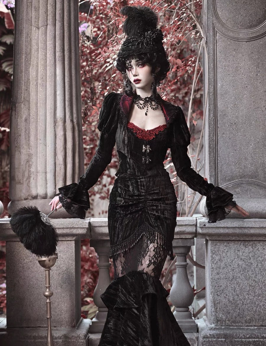 Get trendy with [Blood Supply] Witchcraft Cardigan - Clothing available at Peiliee Shop. Grab yours for $47 today!