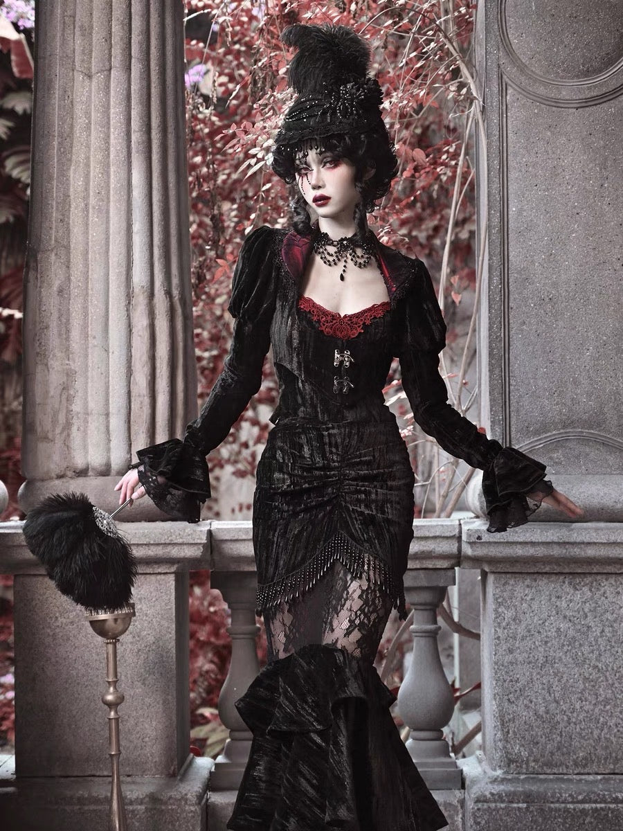 Get trendy with [Blood Supply] Witchcraft Cardigan - Clothing available at Peiliee Shop. Grab yours for $47 today!