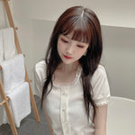Get trendy with [SALE] Ice creamy crop top shirt - Dresses available at Peiliee Shop. Grab yours for $14 today!