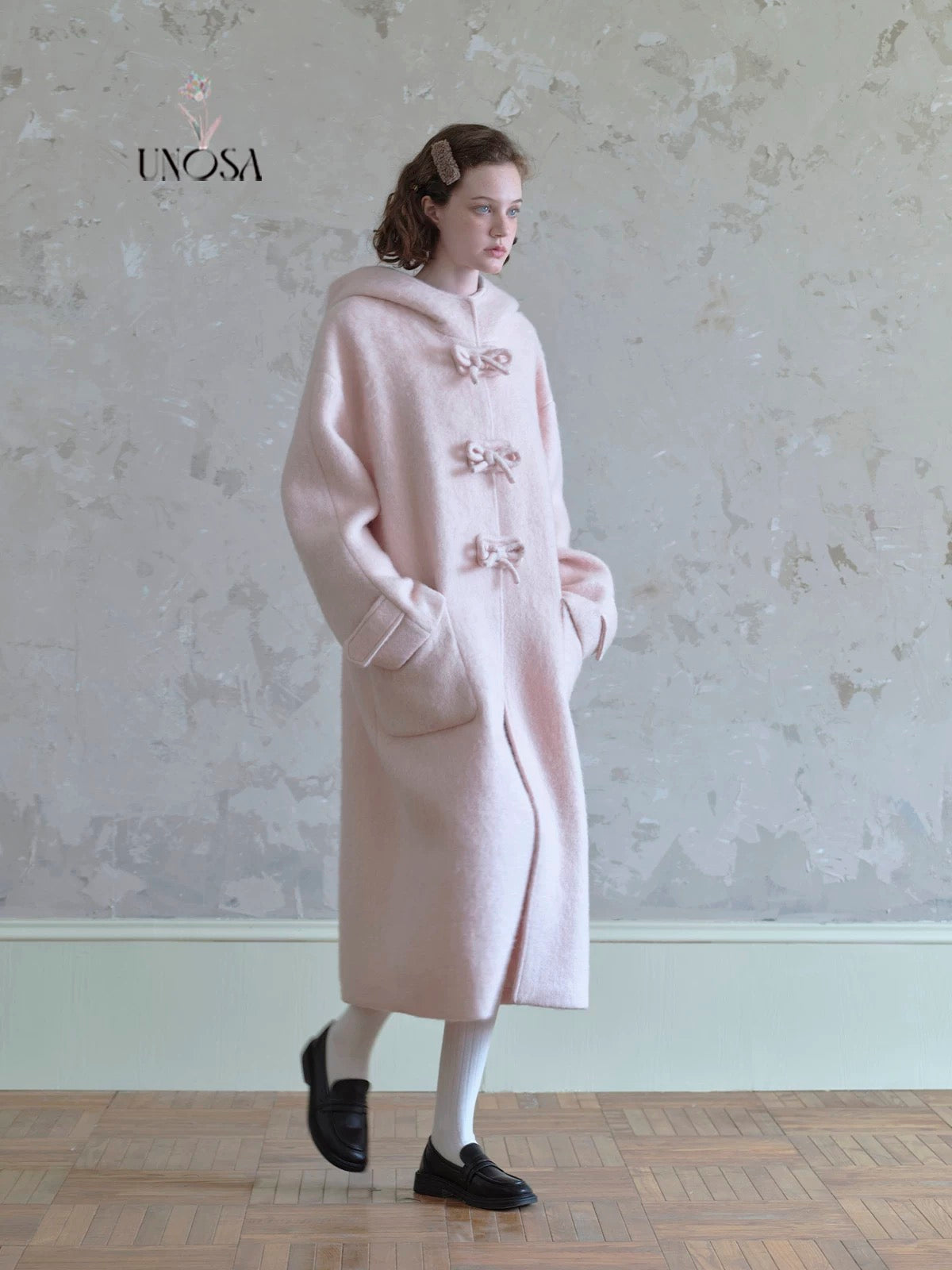 Get trendy with [UNOSA] In The Mood For Love Wool Coat Christmas - Coats & Jackets available at Peiliee Shop. Grab yours for $169 today!