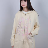 KiraYura • Bunny Diary Long Cotton  Hoodie