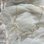 Get trendy with [Sweden] Angel Shell Princess Style Handmade Crystal Necklace -  available at Peiliee Shop. Grab yours for $28 today!
