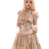 Rose Island Vintage Diary Storybook Patchwork Dress JSK