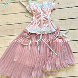 Get trendy with [Sweden Second Hand] Angelic Pink Mini Skirt -  available at Peiliee Shop. Grab yours for $20 today!