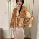 UNOSA Babydoll Fawn Deer Coat