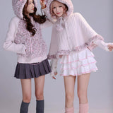 Evil Tooth Shibuya Kitty Knit Cape