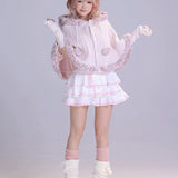 Evil Tooth Shibuya Kitty Knit Cape