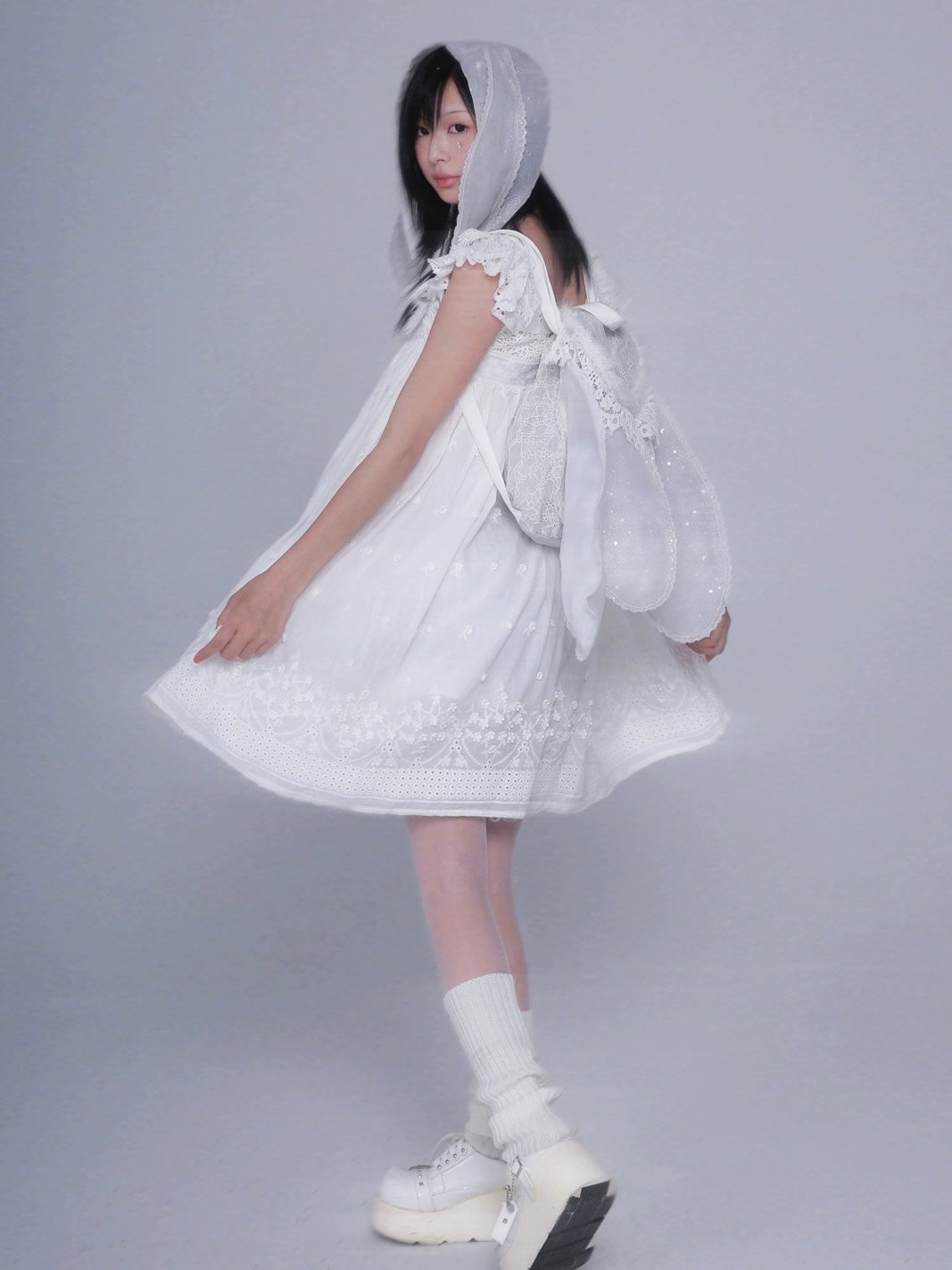 Get trendy with [Rose Island] AnGel Bunny Headband - Accessories available at Peiliee Shop. Grab yours for $24.60 today!