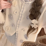 Get trendy with Snow White’s Floral Knitted Cardigan - Sweater available at Peiliee Shop. Grab yours for $23 today!