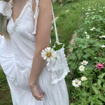 Get trendy with [Tailor Made] Pure Romance Handmade Cotton Dress -  available at Peiliee Shop. Grab yours for $89 today!