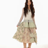 Rose Island Forest Waltz Lucky Clover Skirt