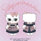 [Sold out forever — just here to be remembered ♡] Silly Solkatt Alice’s Midnight Secret Navy Dress