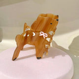 Adorable Moonlight Deer Hair Claw