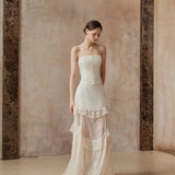 Fa Sogno Lacrimosa Moon Sonata Corset And Midi Skirt Set