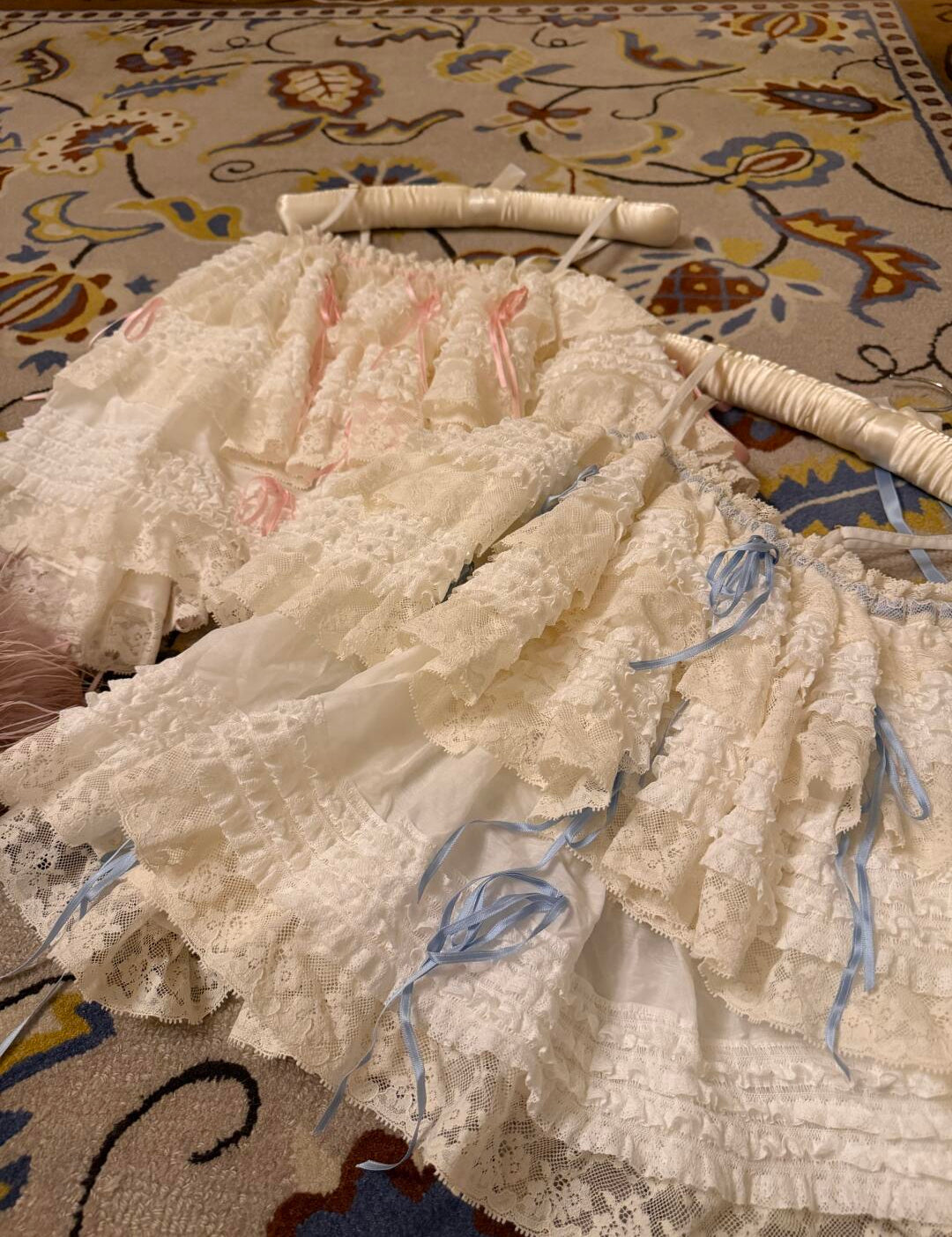 August Unicorn Rococo Lace 2 ways of wearing Cami top or mini skirt