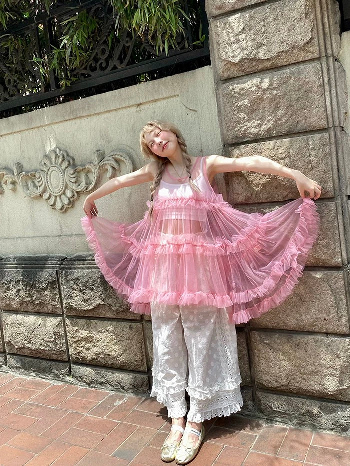 Get trendy with [August Unicorn] I’m not just a girl - transparent outer mini dress Christmas - Dresses available at Peiliee Shop. Grab yours for $62 today!