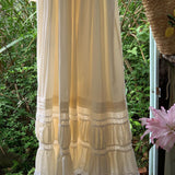 [Maßgeschneidert] Vintage Braut Maxikleid