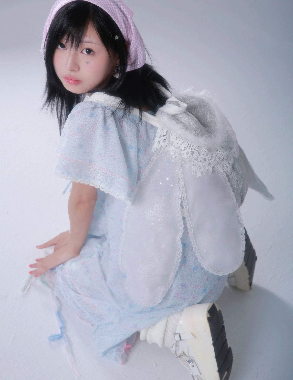 Get trendy with [Rose Island] Wings of mist flying backbag - Handbag & Wallet Accessories available at Peiliee Shop. Grab yours for $48 today!