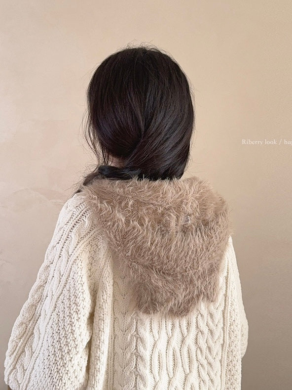 Get trendy with [Faux Fur] Baby Bear Ear Shaped Beanie And Scarf - Accessories available at Peiliee Shop. Grab yours for $14.90 today!