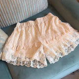 Rose Candy Summer Rose Cottage Stella Lace Shorts