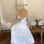 Get trendy with [Tailor Made] Pure Romance Handmade Cotton Dress -  available at Peiliee Shop. Grab yours for $89 today!