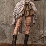 Get trendy with [Blood Supply] Dragon Era steampunk short Cake mini Skirt - Skirt available at Peiliee Shop. Grab yours for $55 today!